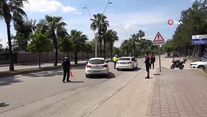 Sokağa Çıkma Kısıtlamasına Helikopterli Denetim