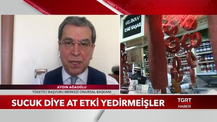 Sucuk Diye At Eti, Biber Diye Boya Yedirmişler
