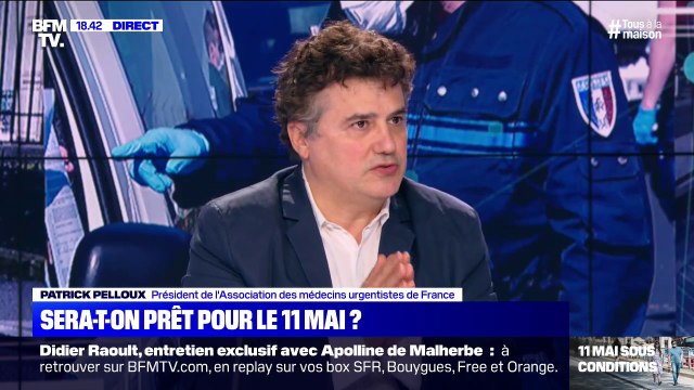Patrick Pelloux: L'état de crise ne justifie pas qu'une junte médicale ou sanitaire prenne le pouvoir