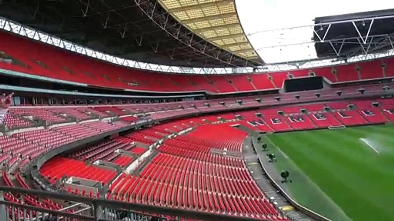 Wembley Stadium London Tour in April 2019