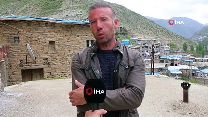 Basamakları Andıran Taş Evler Zamana Meydan Okuyor