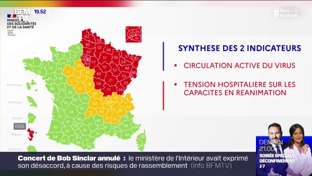 Déconfinement: le Gers, la Loire-Atlantique et la Mayenne passent au vert