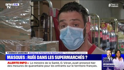 À Toulouse, cette grande surface se prépare à mettre en vente des masques