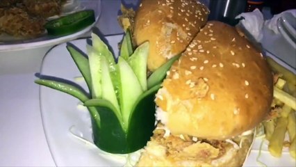 Zinger Burger & Hot Wings