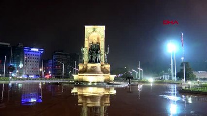 3 GÜNLÜK KISITLAMANIN KALKMASIYLA TAKSİM'E AKIN ETTİLER