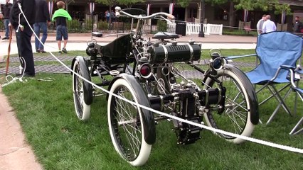 WORLD'S LAST SURVIVING 1899 ORIENT AUTOGO QUADRICYCLE