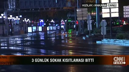 Son dakika... Sokağa çıkma kısıtlaması sona erdi