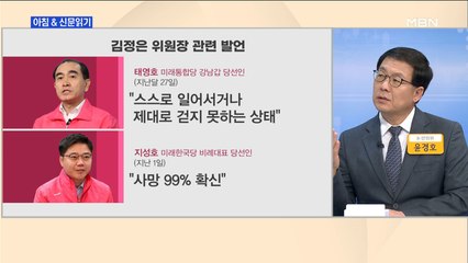 신문브리핑2 "태영호·지성호 '가벼운 입'에 책임론…대북 정보력에도 의문"외 주요기사