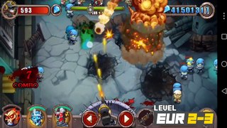 EUROPA- STAGE 2 , LEVEL: 1 - 7 | ZOMBIE EVIL - GAMEPLAY ANDORID Y IOS