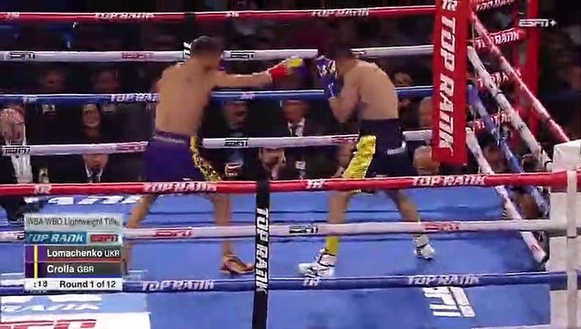 Василий Ломаченко и Энтони Кролла Vasiliy Lomachenko vs. Anthony Crolla