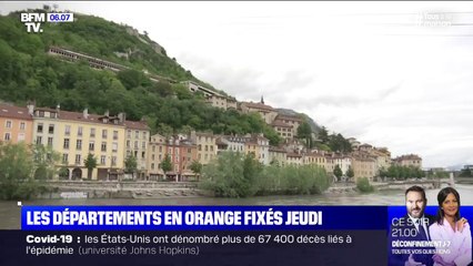 Comme l'Isère, les départements en orange seront fixés jeudi