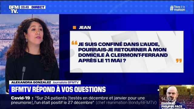 Je suis confiné dans l'Aude, pourrais-je retourner chez moi à Clermont-Ferrand après le 11 mai? BFMTV répond à vos questions