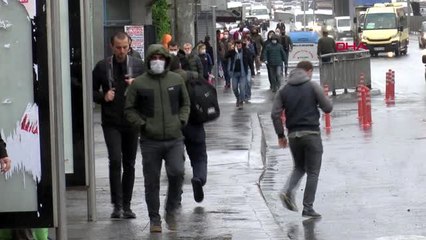 SOKAĞA ÇIKMA YASAĞININ ARDINDAN İSTANBUL'DA TOPLU ULAŞIM