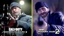 Saving Captain Price Gulag Mission Scene Comparison - COD : Modern Warfare 2 Original vs. Remastered