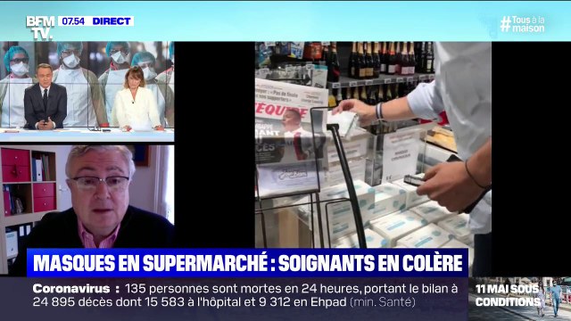 Masques: le directeur général de la Fédération du commerce appelle les consommateurs à ne pas se précipiter dans les rayons