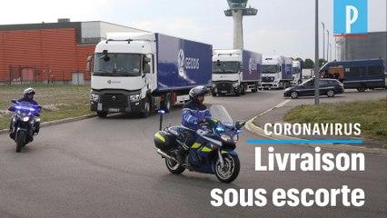 Coronavirus :  à Vatry, un « dispositif étanche » pour l'arrivée des masques depuis la Chine