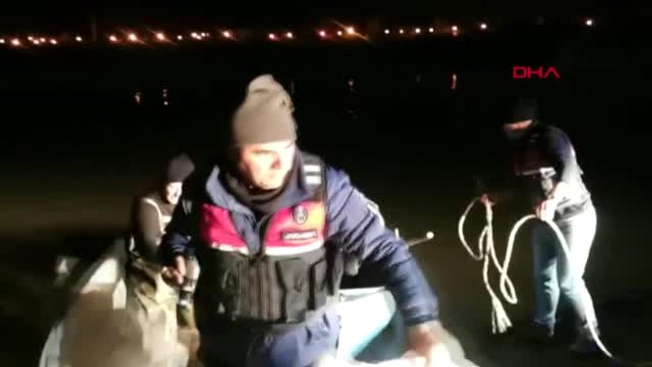 Van'da ele geçirilen 10 ton inci kefali tekrar suya bırakıldı