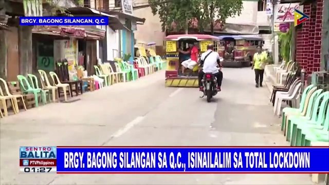 Brgy. Bagong Silangan sa QC, isinailalim sa total lockdown