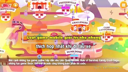 MS Loạt game mobile giải trí nhẹ nhàng thích hợp nhất khi đi tàu xe