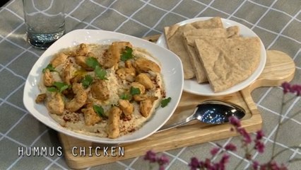 NORTH AFRICAN HUMMUS CRUSTED CHICKEN