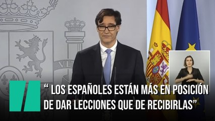 La aplaudida respuesta de Illa a un periodista holandés