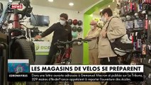 Coronavirus - Comment se préparent les magasins de vélo, face aux nombreuses demandent de personnes préférant éviter les transports en commun et le risque de contamination ? - VIDEO