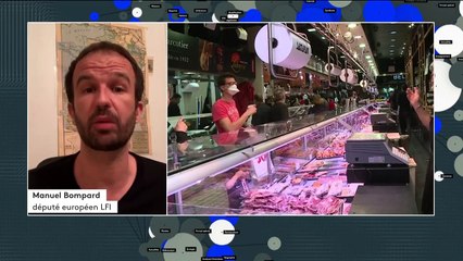 Coronavirus : "L’état d’urgence sanitaire vise à mettre entre parenthèses la démocratie", dénonce Manuel Bompard (LFI)