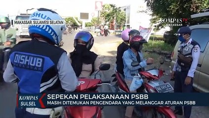 Hari Ke 7 Psbb Sejumlah Pengendara Masih Ditemukan Melanggar