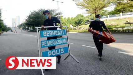 Video herunterladen: Ismail Sabri: 10-km restricted travel withdrawn, but no interstate travel