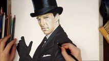 Drawing Benedict Cumberbatch (Sherlock) 베네딕트 컴버