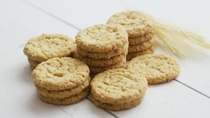 Dieses gesunde Keksrezept besteht nur aus 2 Zutaten!