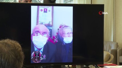 Cumhurbaşkanı Erdoğan Ailelerle Video Konferansla Görüştü