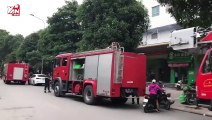 Cháy lớn tại Linh Đàm