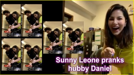 Sunny Leone pranks hubby Daniel