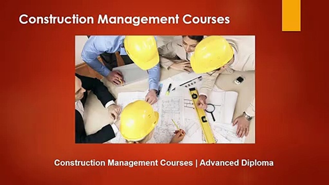 construction management courses