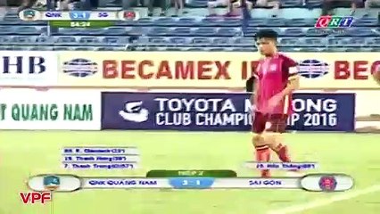 Sài Gòn FC | Top 10 bàn thắng đẹp mắt nhất tại V.League 2016 | VPF Media