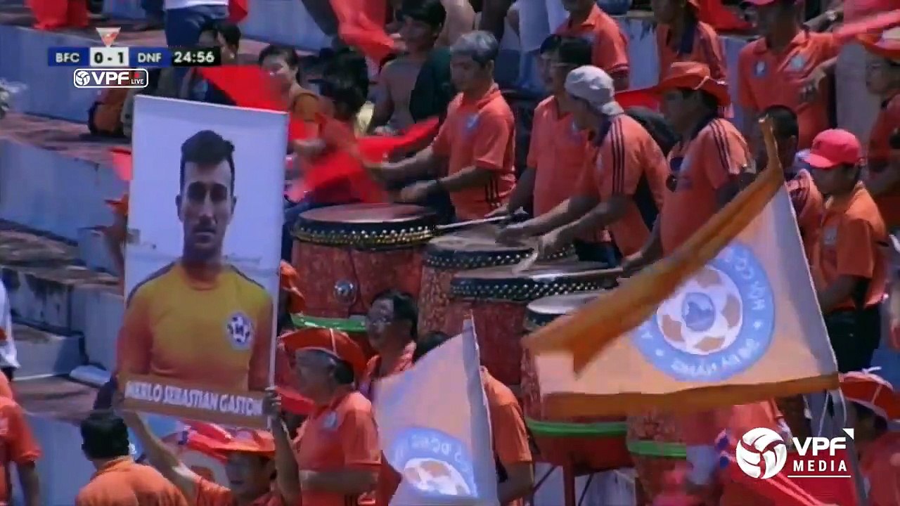 Becamex Bình Dương - SHB Đà Nẵng | V.League 2017 | 2 pha ghi bàn siêu dị của Anh Đức | VPF Media