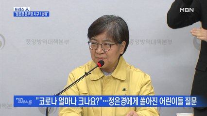 [MBN 프레스룸] 프레스人 / "정은경 본부장 시구 1순위"