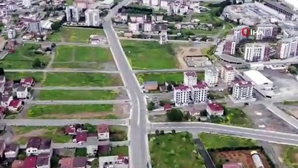 Sokağa çıkma kısıtlamasını ihlal edip sokakta top oynayanlar drone ile tespit edilip cezanlandırıldı