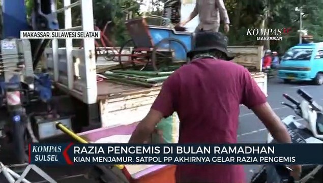 Kian Menjamur, Satpol PP Gelar Razia Pengemis