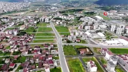 Sokağa çıkma kısıtlamasını ihlal edip sokakta top oynayanlar drone ile tespit edilip cezanlandırıldı