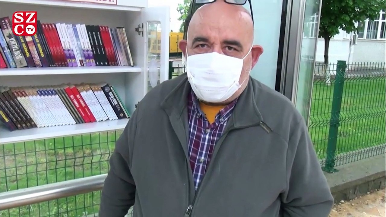 Edirne’de minibüs duraklarına ücretsiz kitaplar...