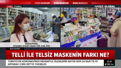 Telsiz maske tartışması