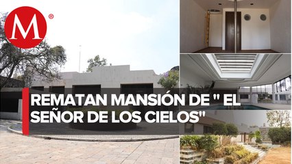 Casa de 'El Señor de los Cielos' en CdMx se subasta a primer postor y sin competencia