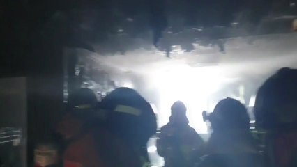 전북 전주 아파트서 불...2명 중·경상 / YTN