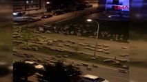 İnsanlar 'evde kalınca' caddeler de koyunlara kaldı