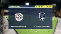 Montpellier HSC - Girondins de Bordeaux sur FIFA 20 : résumé et buts (L1 - 35e journée)