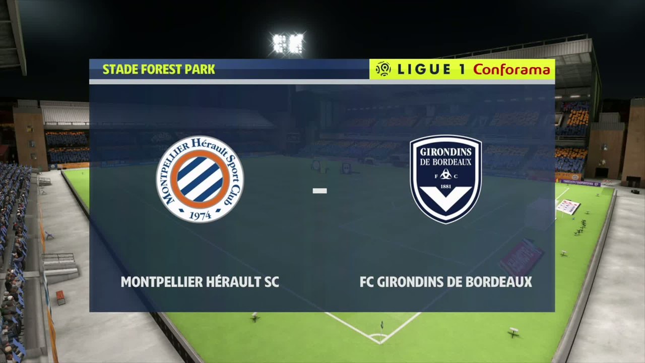 Montpellier HSC - Girondins de Bordeaux sur FIF...