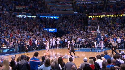 Descargar video: 'Bang! Bang!' - Curry stuns Thunder with last second three-pointer