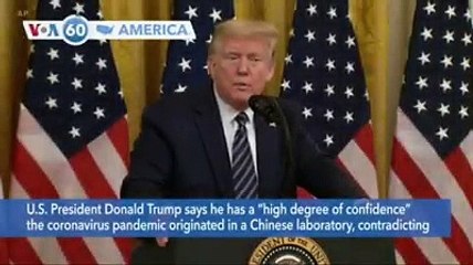 Donald Trump Highlights Intelligence Points About the Origin of Coronavirus in Chinese Lab